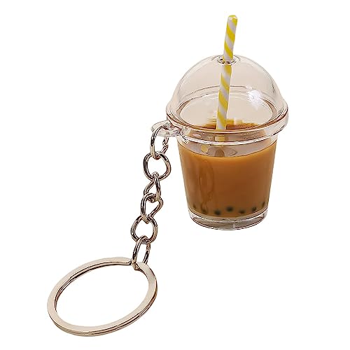 KawaiiCar Rucksack Schlüsselanhänger Süßer Bubble Tea Schlüsselanhänger Taschenanhänger BobaMilk Teetasse Schlüsselanhänger Tassen Anhänger Süßer Schlüsselanhänger von xbiez