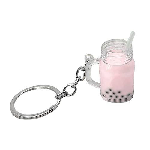 KawaiiCar Rucksack Schlüsselanhänger Süßer Bubble Tea Schlüsselanhänger Taschenanhänger BobaMilk Teetasse Schlüsselanhänger Tassen Anhänger Süßer Schlüsselanhänger von xbiez