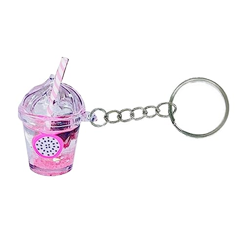KawaiiCar Rucksack Schlüsselanhänger Süßer Bubble Tea Schlüsselanhänger Taschenanhänger BobaMilk Teetasse Schlüsselanhänger Tassen Anhänger Süßer Schlüsselanhänger von xbiez