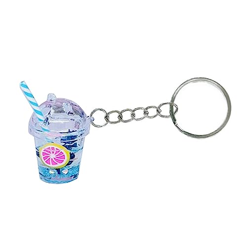 KawaiiCar Rucksack Schlüsselanhänger Süßer Bubble Tea Schlüsselanhänger Taschenanhänger BobaMilk Teetasse Schlüsselanhänger Tassen Anhänger Süßer Schlüsselanhänger von xbiez