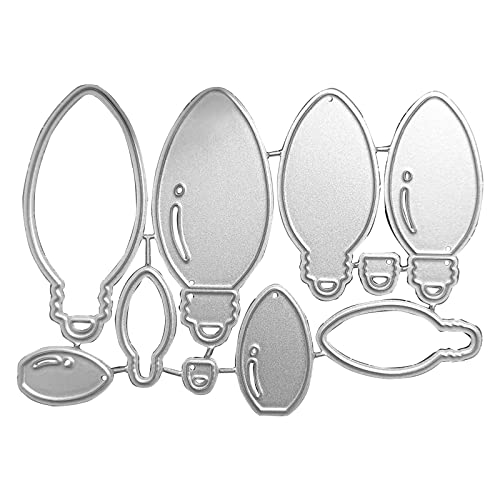 Metall-Stanzformen, Weihnachtsballon-Stanzformen, Schablonen für Scrapbooking, Alben, Papierkarten, Prägung von xbiez