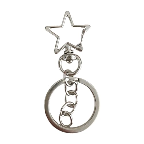 Pack Von 20 Schlüsselkette Mit Sprung Einfache Schlüsselringe Nützliche Schlüsselhalter Schlüsselbund Anhänger Alloy Zur Herstellung Der Schlüsselkette von xbiez