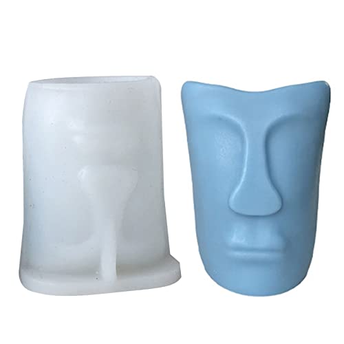 Seifenherstellungszubehör, Kuchendekorationswerkzeug, Silikonform, abstrakte Gesichtsform, Haushaltsformen, Harz Seifenherstellungszubehör, Kuchendekorationswerkzeug, Silikonform, abstrakte Gesichtsform, Haushaltsformen, Harz von xbiez