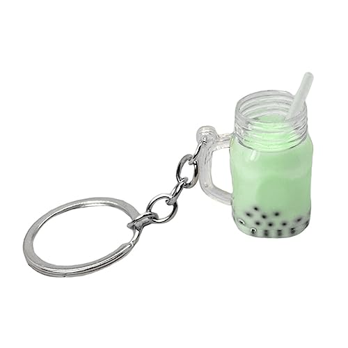 xbiez KawaiiCar Rucksack Schlüsselanhänger Süßer Bubble Tea Schlüsselanhänger Taschenanhänger BobaMilk Teetasse Schlüsselanhänger Tassen Anhänger Süßer Schlüsselanhänger von xbiez