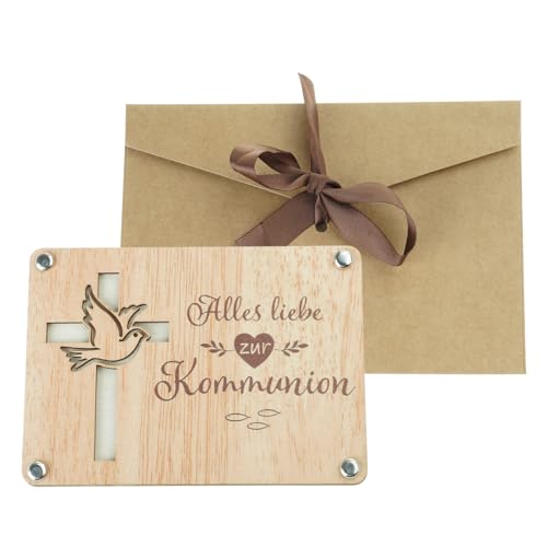 xbiez Kunsthandwerklich gefertigtes Geldklammer-Geschenk-Set aus Holz, wiedergewonnenes Partyzubehör für Gäste, besondere Anlässe, individuelles Design, Holzzubehör von xbiez