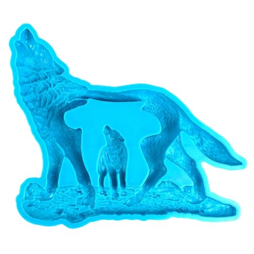 xbiez Silikonform für Wandbehänge, Dekoration, Wald, Wolf, Wandkunst, Silikonformen, Epoxidharz, Tierharz, Formen für Heimwerker, Wand, Zuhause xbiez Silikonform für Wandbehänge, Dekoration, Wald, Wolf, Wandkunst, Silikonformen, Epoxidharz, Tierharz, Formen für Heimwerker, Wand, Zuhause von xbiez