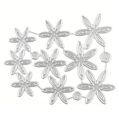xbiez Stanzschablonen für Kartenherstellung, Scrapbooking, Papierbasteln, Verpackungen, Karbonstahl, Stanzschablonen von xbiez
