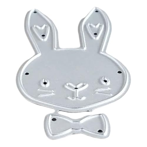 xbiez Stanzschablonen in Hasenform, für Scrapbooking, Karotten, Karbonstahl, Stanzformen für Scrapbooking, Kartenherstellung von xbiez