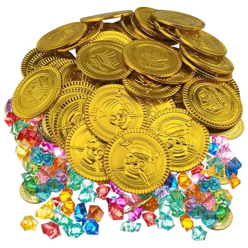 xianshi Edelsteine Für Kinder,100 Pcs Piraten Goldmünzen,50 Stücke Pirat Münzen Mit 50 Stücke Piraten Edelsteine,Piratenschatz,Goldmünzen Kinder,Edelsteine Für Goldtaler,Schatzsuche Kindergeburtstag xianshi Edelsteine Für Kinder,100 Pcs Piraten Goldmünzen,50 Stücke Pirat Münzen Mit 50 Stücke Piraten Edelsteine,Piratenschatz,Goldmünzen Kinder,Edelsteine Für Goldtaler,Schatzsuche Kindergeburtstag von xianshi
