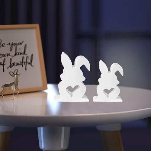 Silikonformen Gießformen Ostern,2 Pcs Silikonform Ostern,3D Kaninchen Gießform Ostern,Gießform Ostern Silikonformen Ostern Silikon Gießform Ostern Gießformen Ostern für Deko von xianshi