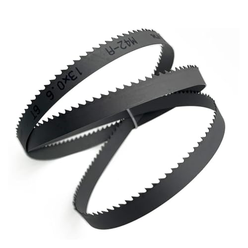 1 Stück professionelle M42 Bi-Metall-Bandsägeblätter, verschiedene Teilungen 1140–1640 mm x 13 mm x 0,6 mm for Schneiden von Metall und Hartholz(14Tpi,Length 1140mm) von xiaopang