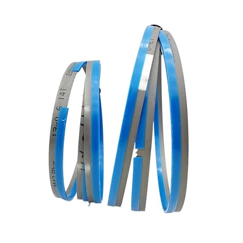 1pcs Bi-Metal 1/2" Band Saw Blades 1085-2362mm Bimetal Bandsaw Blade Cutting Hardwood Metal(13x0.6mm 6Tpi,Length 1710mm) von xiaopang