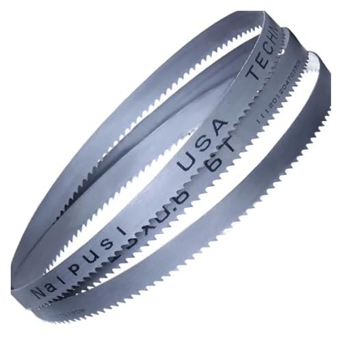 3 stücke Großhandel 3 Stücke Bandsägeblätter M42 HSS Bimetall Bandsägeblätter for Metall Schneiden 1735mm * 13mm(6tpi) von xiaopang