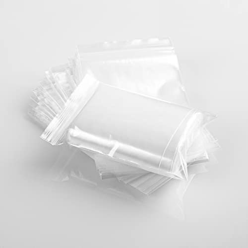 Druckverschlussbeutel 100 Stück 10 * 15cm Mittel und Klein Tütchen Plastiktüten Baggys Plastikbeutel baggies Wiederverwendbar Polybeutel tüten groß Wiederverschließbare von xinsheng