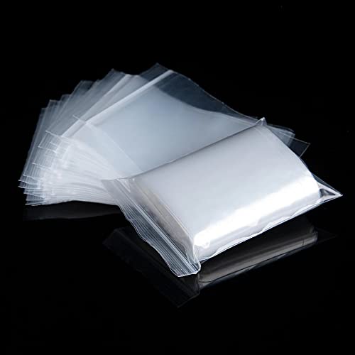 Plastikbeutel Zipper beutel klein druckverschlussbeutel baggies 300 Stück 6x9 cm kleine plastiktüten baggys ziplock zip klein tütchen baggys wiederverwendbar tüten wiederverschließbare von xinsheng