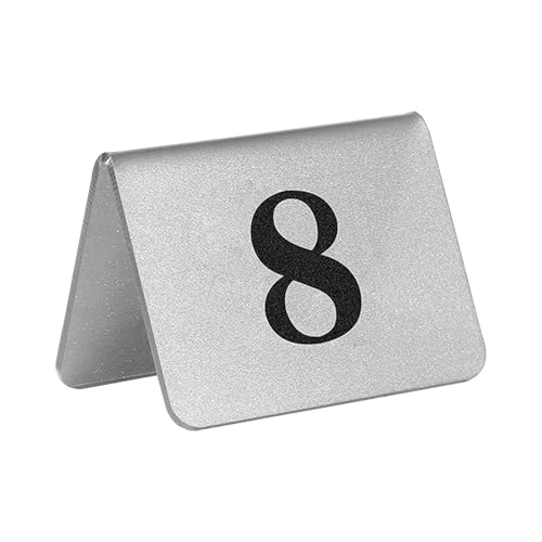 10 Stück Tischnummern Acrylzelt, Acryl, Doppelseitige Zahlenkarten, Gold, Silber, Zelt, Hochzeit, Restaurant, Tischnummern, Stapelbar, Acryl Tischkarten für Hochzeiten und Veranstaltungen(Silver,41-50 10 Stück Tischnummern Acrylzelt, Acryl, Doppelseitige Zahlenkarten, Gold, Silber, Zelt, Hochzeit, Restaurant, Tischnummern, Stapelbar, Acryl Tischkarten für Hochzeiten und Veranstaltungen(Silver,41-50 von xinzyxx