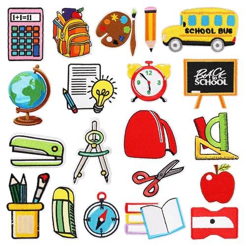 Zum Aufbügeln Flicken, xlwen 20 Pcs Aufbügeln Kinder, Bügelbilder für Textilien für DIY T-shirt Jeans Kleidung Applique Zubehör. Zum Aufbügeln Flicken, xlwen 20 Pcs Aufbügeln Kinder, Bügelbilder für Textilien für DIY T-shirt Jeans Kleidung Applique Zubehör. von xlwen