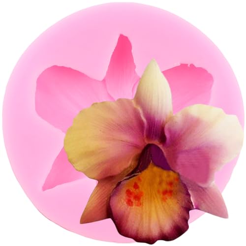 XMOLDNMS Blume Silikonform Orchidee Blume Fondant Formen für Cupcake Topper Schokolade Kuchen Dekoration Süßigkeiten Polymer Clay Gummipaste XMOLDNMS Blume Silikonform Orchidee Blume Fondant Formen für Cupcake Topper Schokolade Kuchen Dekoration Süßigkeiten Polymer Clay Gummipaste von xmoldnms