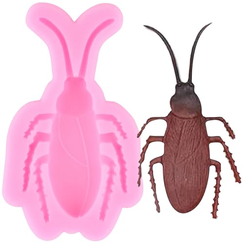 XMOLDNMS Kakerlaken-Fondant-Formen, Kakerlaken-Silikonform für Insekten, Kuchendekoration, Cupcake-Topper, Zuckerguss, Süßigkeiten, Schokolade, Gummipaste, Polymer XMOLDNMS Kakerlaken-Fondant-Formen, Kakerlaken-Silikonform für Insekten, Kuchendekoration, Cupcake-Topper, Zuckerguss, Süßigkeiten, Schokolade, Gummipaste, Polymer von xmoldnms