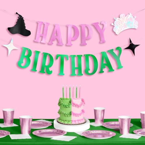 xo, Fetti Happy Birthday Banner – Rosa + grüne Folie, 122 cm | Hexen-Geburtstagsdekoration, Mädchen-Bday-Schild, Kinder-Zauberer-Party, Fotoshooting-Hintergrund xo, Fetti Happy Birthday Banner – Rosa + grüne Folie, 122 cm | Hexen-Geburtstagsdekoration, Mädchen-Bday-Schild, Kinder-Zauberer-Party, Fotoshooting-Hintergrund von xo, Fetti