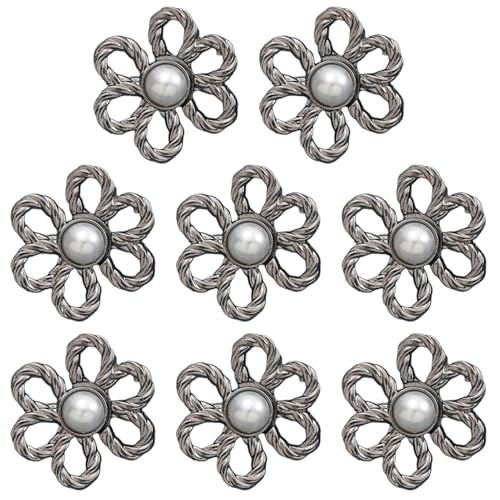 Xowwyue Jeansspanner für Taille – Blumen-Schnallenverschluss, 8 Stück, verstellbar, abnehmbar, Hosenspanner für Damenbekleidung, Kleid, Taillenformung, Mode-Accessoires Xowwyue Jeansspanner für Taille – Blumen-Schnallenverschluss, 8 Stück, verstellbar, abnehmbar, Hosenspanner für Damenbekleidung, Kleid, Taillenformung, Mode-Accessoires von xowwyue