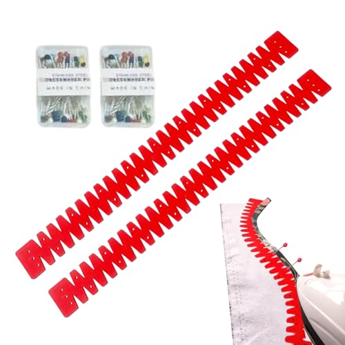 xowwyue Flexibler Silikon Saumformer Nähen | Silikon Flexibler Heiß-Saumformer | Quiltzubehör Für Nahttrenner, Bügelvorlagen & Kantenverarbeitung von xowwyue