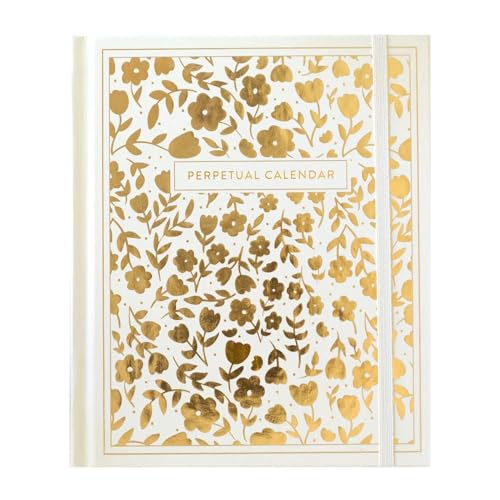 xowwyue Perpetual Calendar Lebensplaner Notizbuch 112 Seiten Frauentagebuch Mit Linien Zum Schreiben, Reisetagebuch-Notizblock Für Zuhause Schule Besprechungen Unterricht 14x21x1,3 Cm von xowwyue