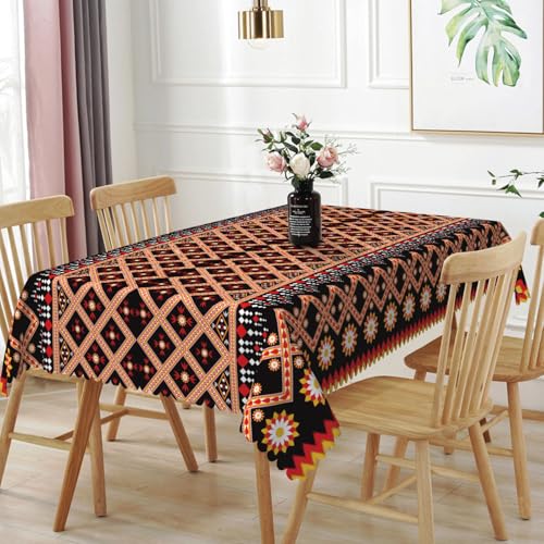 Tischdecke Abwaschbar Bohemian Brown Geometrie140x200cm Abwaschbar Garten Tischdecken Fleckschutz Wasserdicht Tischtuch für Draußen Esszimmer,Küche,Garten,Party,Hochzeiten oder Haushalt Tischdecke Abwaschbar Bohemian Brown Geometrie140x200cm Abwaschbar Garten Tischdecken Fleckschutz Wasserdicht Tischtuch für Draußen Esszimmer,Küche,Garten,Party,Hochzeiten oder Haushalt von xpkvdsq