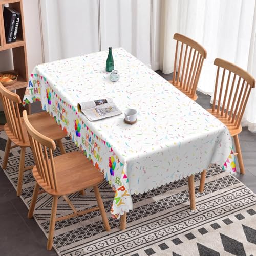 Tischdecke Abwaschbar Farbe Ballon140x300cm Fleckschutz Abwaschbar Tischwäsche, Wasserdicht staubdicht Tischdecke für Outdoor Esszimmer, Garten, Party, Hochzeiten oder Haushalt Tischdecke Abwaschbar Farbe Ballon140x300cm Fleckschutz Abwaschbar Tischwäsche, Wasserdicht staubdicht Tischdecke für Outdoor Esszimmer, Garten, Party, Hochzeiten oder Haushalt von xpkvdsq