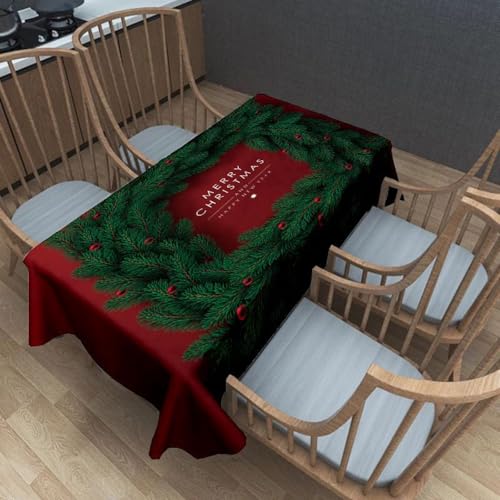 Tischdecke Abwaschbar Grüner Weihnachtsbaum140x200cm Abwaschbar Garten Tischdecken Fleckschutz Wasserdicht Tischtuch für Draußen Esszimmer,Küche,Garten,Party,Hochzeiten oder Haushalt Tischdecke Abwaschbar Grüner Weihnachtsbaum140x200cm Abwaschbar Garten Tischdecken Fleckschutz Wasserdicht Tischtuch für Draußen Esszimmer,Küche,Garten,Party,Hochzeiten oder Haushalt von xpkvdsq