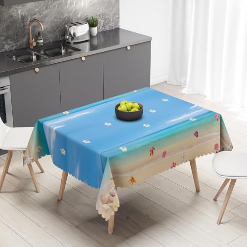 Tischdecke Abwaschbar Shell Strand140x180cm Abwaschbar Garten Tischdecken Fleckschutz Wasserdicht Tischtuch für Draußen Esszimmer,Küche,Garten,Party,Hochzeiten oder Haushalt Tischdecke Abwaschbar Shell Strand140x180cm Abwaschbar Garten Tischdecken Fleckschutz Wasserdicht Tischtuch für Draußen Esszimmer,Küche,Garten,Party,Hochzeiten oder Haushalt von xpkvdsq