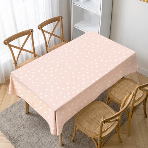 Tischdecke Abwaschbar Weißer Stern140x220cm Fleckschutz Abwaschbar Tischwäsche, Wasserdicht staubdicht Tischdecke für Outdoor Esszimmer, Garten, Party, Hochzeiten oder Haushalt Tischdecke Abwaschbar Weißer Stern140x220cm Fleckschutz Abwaschbar Tischwäsche, Wasserdicht staubdicht Tischdecke für Outdoor Esszimmer, Garten, Party, Hochzeiten oder Haushalt von xpkvdsq