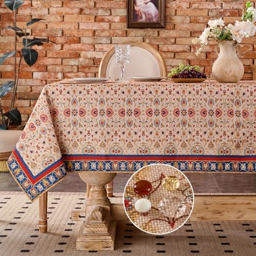 Rechteckige Tischdecke im nahöstlichen Stil mit kunstvollen Mustern Tischdecke im Ethno-Stil für Picknicks und Familienfeiern Unverzichtbare Küchen- und Haushaltsartikel Rechteckige Tischdecke im nahöstlichen Stil mit kunstvollen Mustern Tischdecke im Ethno-Stil für Picknicks und Familienfeiern Unverzichtbare Küchen- und Haushaltsartikel von xueneige