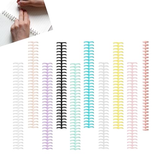 10 Stück Kunststoff-Bindekämme,Spiralbindung Disc-System, A4/A5/B5 Größen, Mehrfarbige Discbinder, 20-30 Löcher, Anpassbare Ringbindung 10 Stück Kunststoff-Bindekämme,Spiralbindung Disc-System, A4/A5/B5 Größen, Mehrfarbige Discbinder, 20-30 Löcher, Anpassbare Ringbindung von xutong