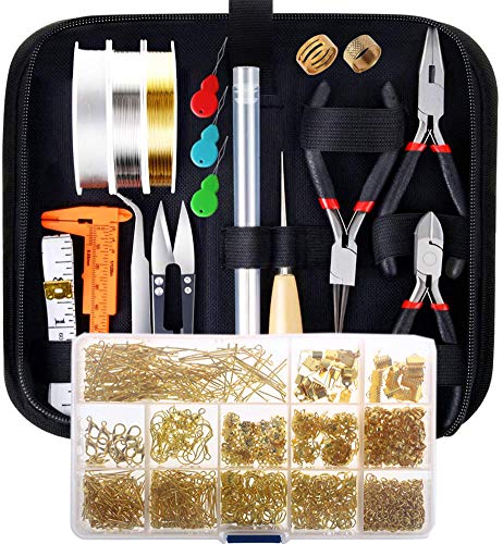 XUTONG Schmuckherstellungsset - Bohème Schmuck DIY Kit für Erwachsene - 24000 Glasperlen, Werkzeuge & Zubehör - Schmuckset für Schmuckherstellung und Reparatur von xutong