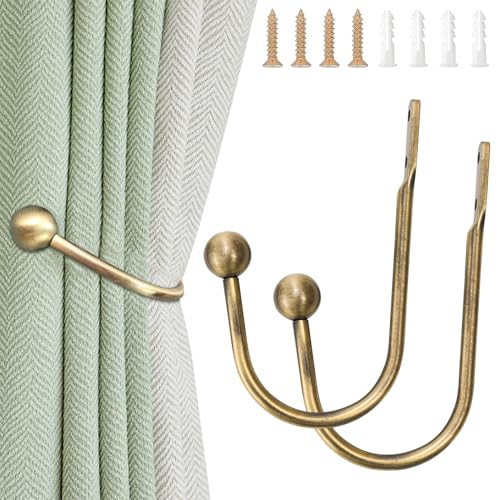Fzcyuoo 2 Stück Raffhalter, Gardinenhalter Raffhalter, Gardinenhalter, Gardinenhalter Wand, Vorhänge Holdbacks, U-Form Gardinen Raffhalter für Wohnzimmer Schlafzimmer Esszimmer Bäder Küchen Büros Fzcyuoo 2 Stück Raffhalter, Gardinenhalter Raffhalter, Gardinenhalter, Gardinenhalter Wand, Vorhänge Holdbacks, U-Form Gardinen Raffhalter für Wohnzimmer Schlafzimmer Esszimmer Bäder Küchen Büros von yaco
