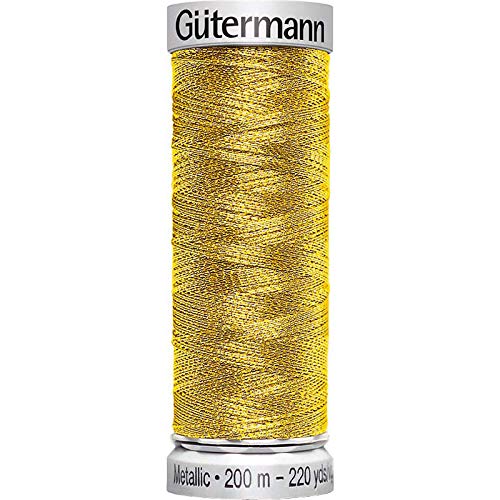 Gütermann Sulky Metallic 200m 7005, leer von yaco