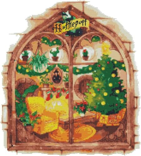 yade-show Kreuzstich-Stickset, Muster bedruckt, 11 ct, Weihnachtsbaum-Druck, DIY-Wandkunst, Handarbeitsset, 40 x 50 cm yade-show Kreuzstich-Stickset, Muster bedruckt, 11 ct, Weihnachtsbaum-Druck, DIY-Wandkunst, Handarbeitsset, 40 x 50 cm von yade-show