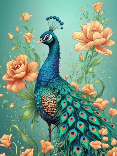 yade-show Vorgedrucktes 11CT-Kreuzstich-Set, DIY-Stickmuster, handgefertigtes Stickset (Lotus und Eisvogel, A)-40X50CM von yade-show