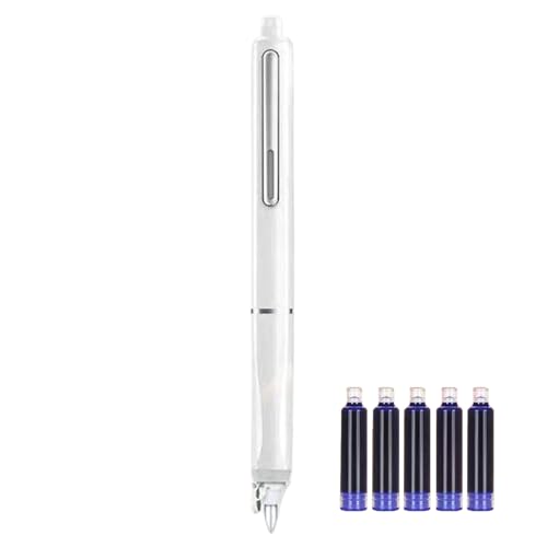Tintenroller,luxury Pen With Cace,fancy Pens Kugelschreiber Glattes Schreibgefühl Stilvolles Nachfüllbarer Füllfederhalter - Feinspitze Feder Für Schreibgerät,Komfortgriff Feine Feder Verschmierfest von yakermur