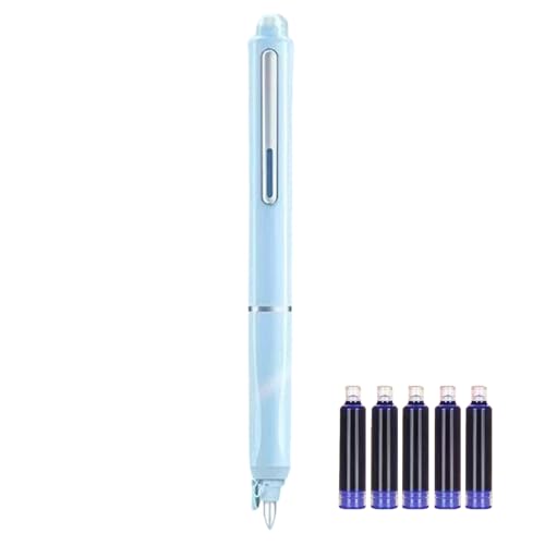 Tintenroller,luxury Pen With Cace,fancy Pens Kugelschreiber Glattes Schreibgefühl Stilvolles Nachfüllbarer Füllfederhalter - Feinspitze Feder Für Schreibgerät,Komfortgriff Feine Feder Verschmierfest von yakermur