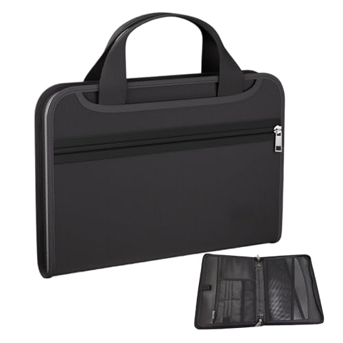 yakermur -Aktenordner | -Ordner, feuerfester Akten-Organizer, mehrere Taschen, feuersichere Tasche, tragbar für Büro, Büro, Reisezubehör yakermur -Aktenordner | -Ordner, feuerfester Akten-Organizer, mehrere Taschen, feuersichere Tasche, tragbar für Büro, Büro, Reisezubehör von yakermur