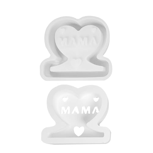 yakermur Form für Muttertag, Buchstabe Mama Liebe für Epoxidharz | Antihaftformen für Kerzen, Gips Ornamente und kreative Projekte mit leichtem Herauslösen yakermur Form für Muttertag, Buchstabe Mama Liebe für Epoxidharz | Antihaftformen für Kerzen, Gips Ornamente und kreative Projekte mit leichtem Herauslösen von yakermur