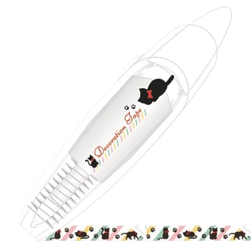 yakermur Nette Tierstifte, Roller Tape Pen,Korrekturbandstift - Roller-Spitzen-Design, Cartoon Muster Spitzendekoration Scrapbooking Stickers Diary Decor für Kartenherstellung yakermur Nette Tierstifte, Roller Tape Pen,Korrekturbandstift - Roller-Spitzen-Design, Cartoon Muster Spitzendekoration Scrapbooking Stickers Diary Decor für Kartenherstellung von yakermur