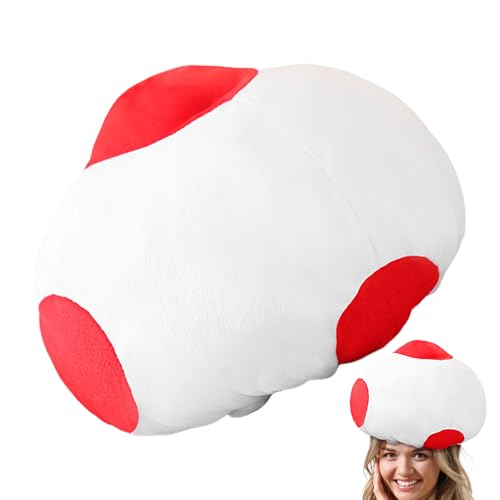 yakermur Pilzkopfbedeckung, Pilzhut Kinder - Kreativer verspielter Pilzhut - Performance Dress up Rollenspiele Fotografie Kopfbekleidung Requisiten für Männer Frauen Kinder yakermur Pilzkopfbedeckung, Pilzhut Kinder - Kreativer verspielter Pilzhut - Performance Dress up Rollenspiele Fotografie Kopfbekleidung Requisiten für Männer Frauen Kinder von yakermur