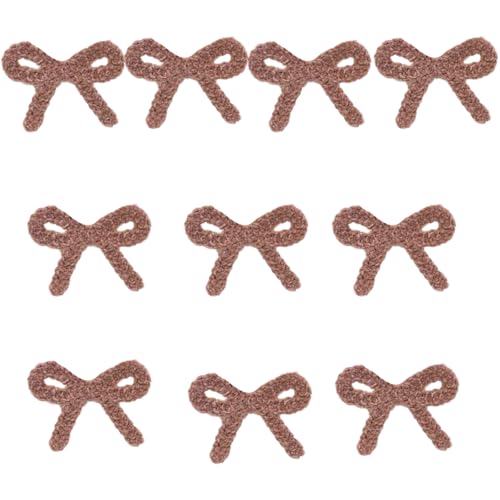 10 Stück bestickte Schleifen-Aufnäher zum Aufnähen, Stickapplikation, Schleife, zum Aufnähen auf Garn, Patches für Kleidung, Jeans, Jacken 10 Stück bestickte Schleifen-Aufnäher zum Aufnähen, Stickapplikation, Schleife, zum Aufnähen auf Garn, Patches für Kleidung, Jeans, Jacken von yanwuwa