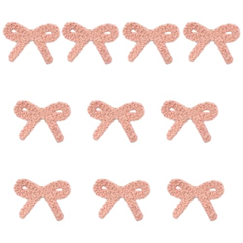 10 Stück bestickte Schleifen-Aufnäher zum Aufnähen, Stickapplikation, Schleife, zum Aufnähen auf Garn, Patches für Kleidung, Jeans, Jacken 10 Stück bestickte Schleifen-Aufnäher zum Aufnähen, Stickapplikation, Schleife, zum Aufnähen auf Garn, Patches für Kleidung, Jeans, Jacken von yanwuwa