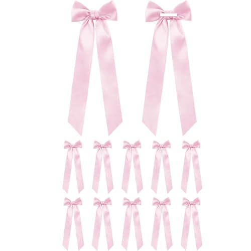 12 x Ballett-Schleifenband, Partyzubehör, weiche Satin-Materialien, Geschenkverpackungszubehör für Geburtstag, Hochzeit, Event, Ballett, Themen-Dekorationen 12 x Ballett-Schleifenband, Partyzubehör, weiche Satin-Materialien, Geschenkverpackungszubehör für Geburtstag, Hochzeit, Event, Ballett, Themen-Dekorationen von yanwuwa