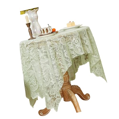 Elegante Spitzen-Tischdecke, zarter Ausschnitt, Premium-Polyester-Stoff für Bankette, Party, Heimdekoration, Heimdekoration Elegante Spitzen-Tischdecke, zarter Ausschnitt, Premium-Polyester-Stoff für Bankette, Party, Heimdekoration, Heimdekoration von yanwuwa