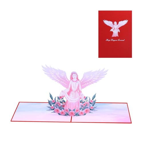 Faltbare religiöse 3D-Popup-Grußkarte mit Umschlag, stilvolle, handgefertigte Feste, Segenskarte für Familie und Freunde Faltbare religiöse 3D-Popup-Grußkarte mit Umschlag, stilvolle, handgefertigte Feste, Segenskarte für Familie und Freunde von yanwuwa